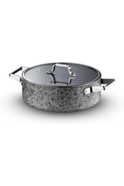 Yıldızan Mrt Shop Brioni Stone-Age Anti-Scratch Fireproof Non-Stick 30 cm Fla...
