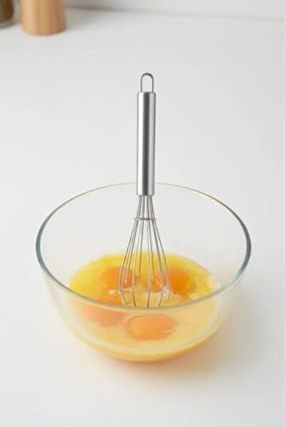Yıldızan Edl Shop Steel Whisk, 35 Cm, Metal Body, Gray, Stainless, Ergonomic ...