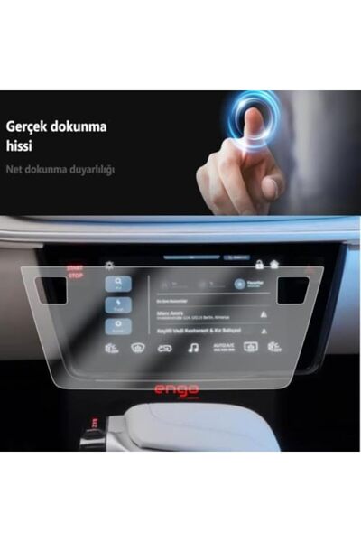 Yıldızan Edl Shop Togg T10F 8 Inch Control Screen Matte Screen Protector Tran...