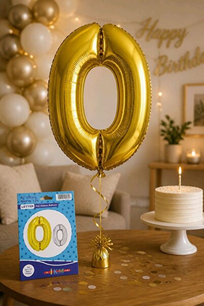 Monalisa Home 0 بالون قابل للنفخ بالهيليوم أصفر 40 بوصة 100 سم