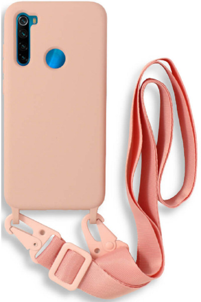 Bodycell Θήκη Σιλικόνης με Λουράκι Λαιμού - Xiaomi Redmi Note 8 / Note 8 2021...