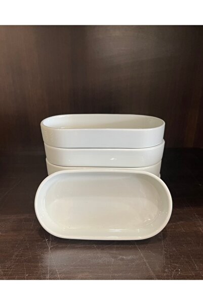 Kütahya Porselen 6’lı Pera Oval Sunumluk Tabak ( 16 cm )
