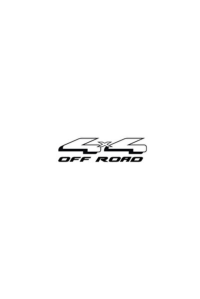 Amo-Stickers 4×4 Off Road 25cm Alb