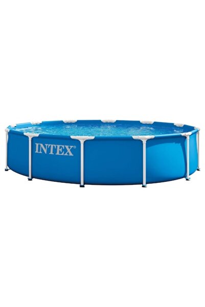 Intex 28210ND Piscină cu cadru, pentru grădină, cadru metalic anticoroziv, PV...