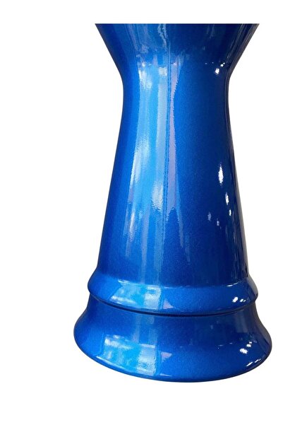 ezgicanmusic 456131516531B Profesyonel Darbuka (23 Cm, 8 kg)| Mavi, Net Ses Akustik Sahne Performansı