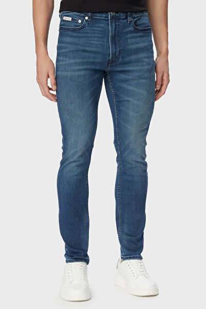 Calvin Klein Pamuklu Slim Fit Normal Bel Jeans LV04RG794GXHM Erkek KOT PANTOL...