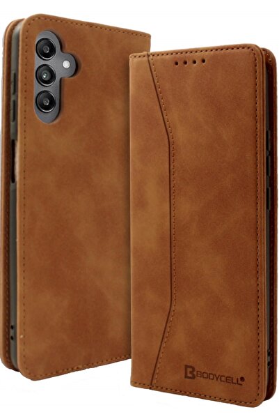 Bodycell Book Case - Θήκη Πορτοφόλι - Samsung Galaxy A05s - Brown