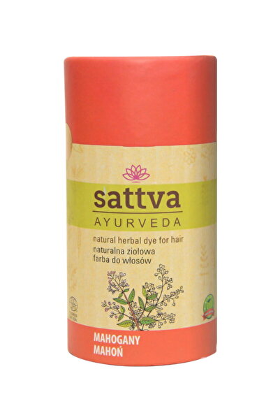 sattva Vopsea de Par Rosu Mahon (Mahogany) 150g