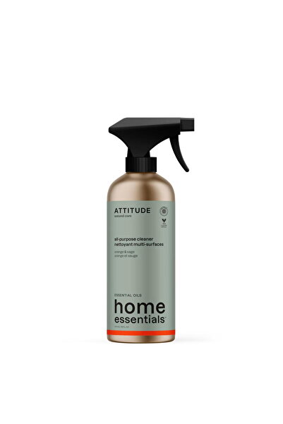 Attitude Solutie de Curatat Universala cu Portocala si Salvie 473ml