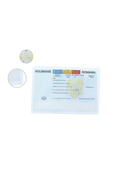 idei Husă Transparentă pentru Carte de Identitate România, Protecție Impermea...