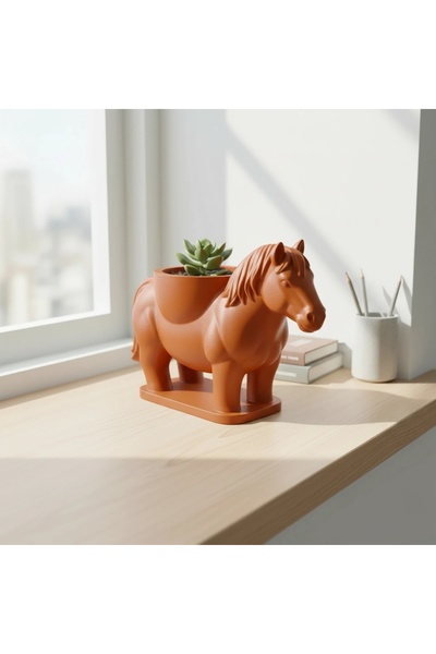 OEM Mini Ghiveci Decorativ Cal Imprimat 3D Suport Plante Mici