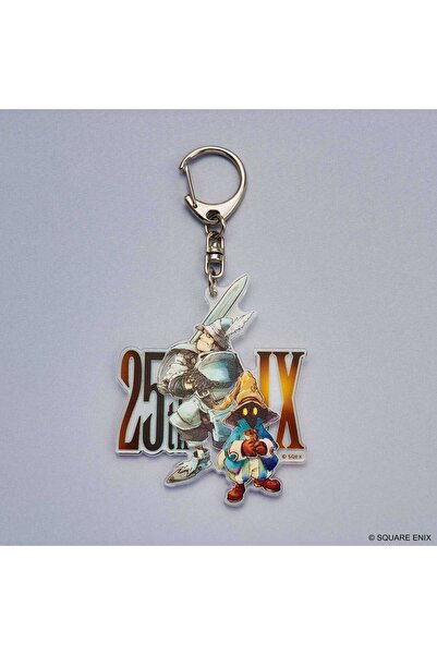 OEM Breloc acrilic Final Fantasy IX 25-lecie, Vivi si Steiner, 7x7x0.3cm, mul...