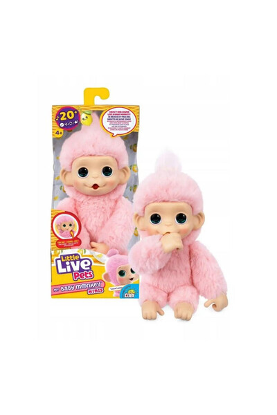 COBI Jucarie interactiva Little Live Pets Luna Lemon, din plus si vinil, cu s...