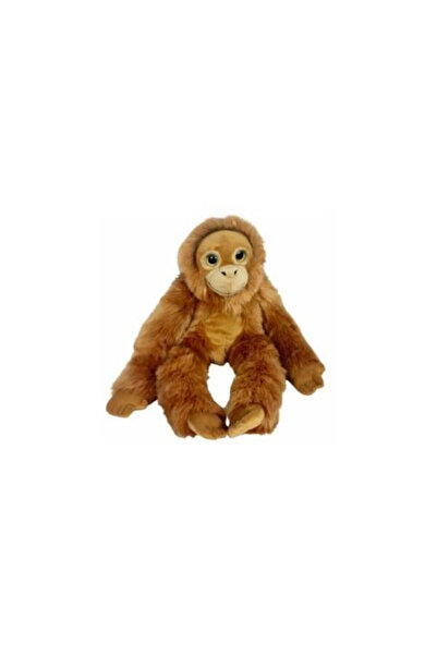 Dubi Jucarie de plus Orangutan cu ochi mari, plus moale, Multicolor, 50 cm