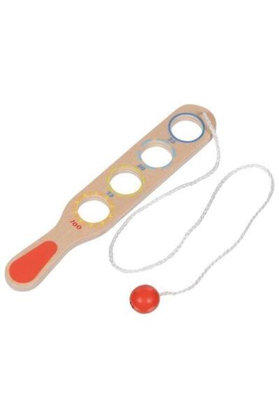 Goki Jucarie interactiva, Goki, Lemn, Catch the ball, 5+ ani, Multicolor