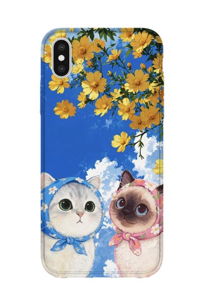 lelia Printed Transparent Phone Case Compatible with iPhone X/Xs |   Collecti...