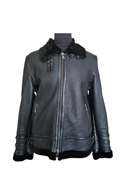 asus deri Genuine Sheep Fur Men's Jacket