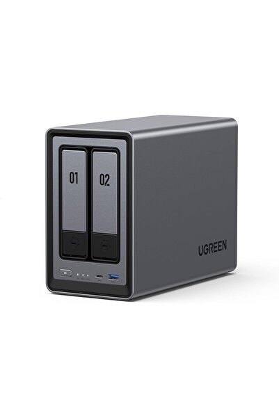 Ugreen Unitate de stocare în rețea DXP2800, cu procesor Intel N100 Quad-Core,...