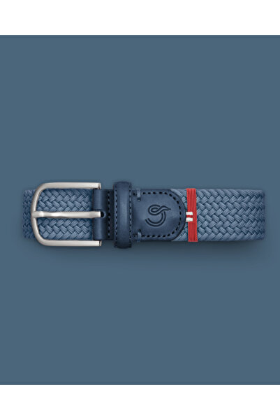 La Boucle Santorini πλεκτή ζώνη Blue B10-100133