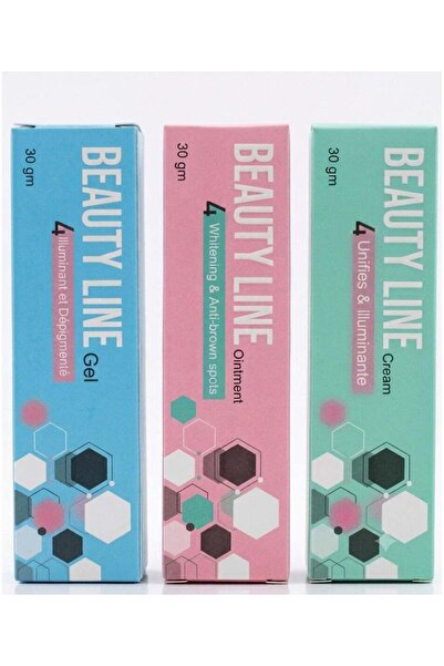 BEAUTY LINE كريم + جل + مرهم 3 قطع