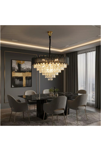 Neon Chandelier - Black