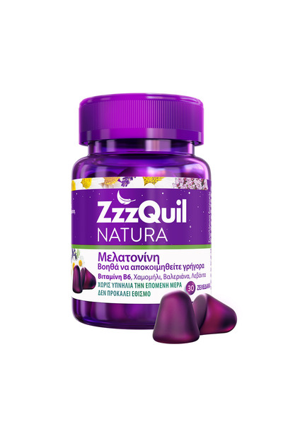 Zzzquil Natura με Μελατονίνη 30 Ζελεδάκια