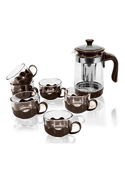 Genel Markalar House 7 PARÇA FRENCH PRESS SETI ÇAY KAHVE