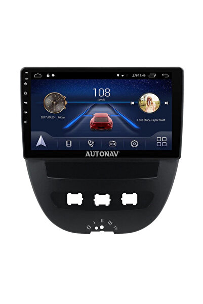 AUTONAV Navigatie Android GPS Dedicata Peugeot 107 2005-2014, Citroen C1 2005...