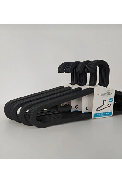 Yıldızan Pazaralanı Store Emey Plastic Black Clothing Hanger Hanger Rack Shir...