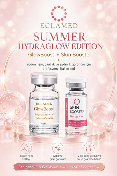 Eclamed Summer Hydraglow Edition Glowboost + Skin Booster Skin Care Set |   I...