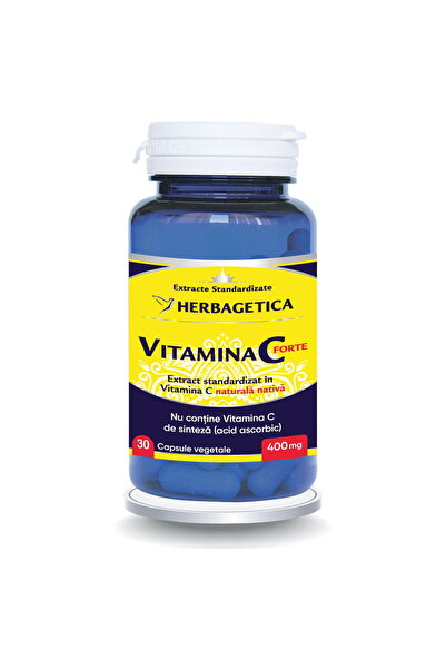 herbagetica Vitamina C Forte 400mg 30cps