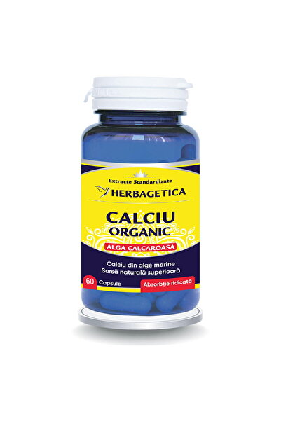 herbagetica Calciu Organic 60cps