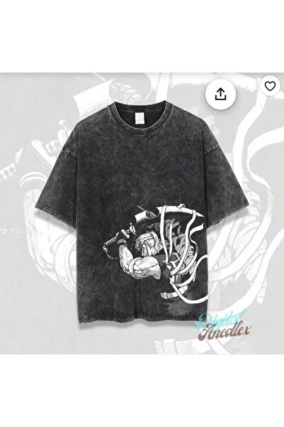 JANTIL MODA Street Style Unisex T-Shirt με φαρδιά γραμμή και oversized εφέ – ...