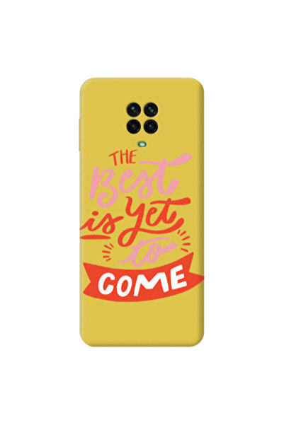 Other Xiaomi Redmi Note 9 Pro The Best Yellow Colored Silicone TPU Θήκη