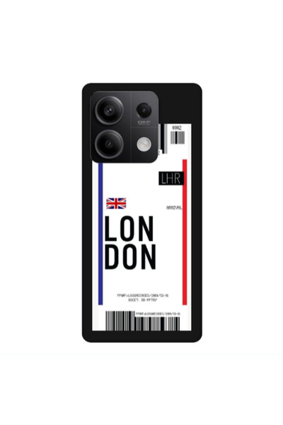 Other Xiaomi Redmi Note 13 5G London Arrival Black Colored Silicone TPU Θήκη