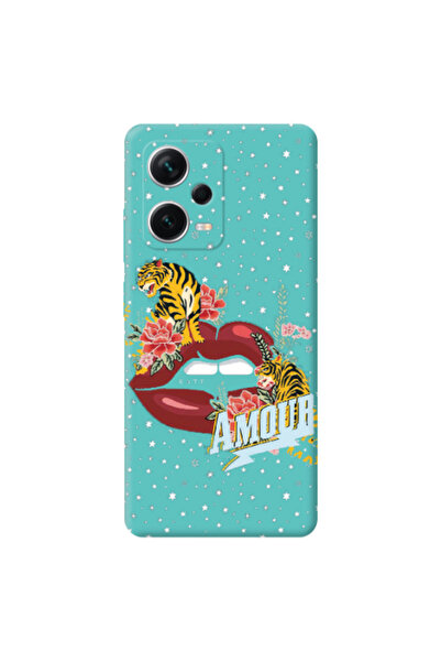 Other Xiaomi Poco X5 Amour Turquoise Colored Silicone TPU Θήκη