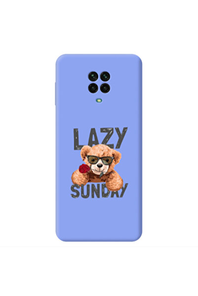 Other Xiaomi Redmi Note 9 Pro Lazy sunday Light Purple Colored Silicone TPU Θήκη