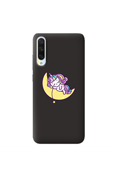 Other Xiaomi Mi 9 Lite Sleeping horse Black Colored Silicone TPU Θήκη