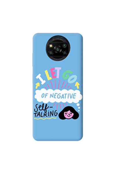 Other Xiaomi Poco X3 /X3 Pro Let go Self talking Blue Colored Silicone TPU Θήκη
