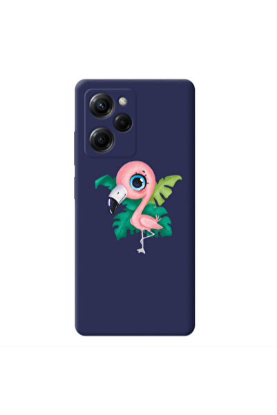Other Xiaomi Poco X5 Pro Swan Dark blue Colored Silicone TPU Θήκη
