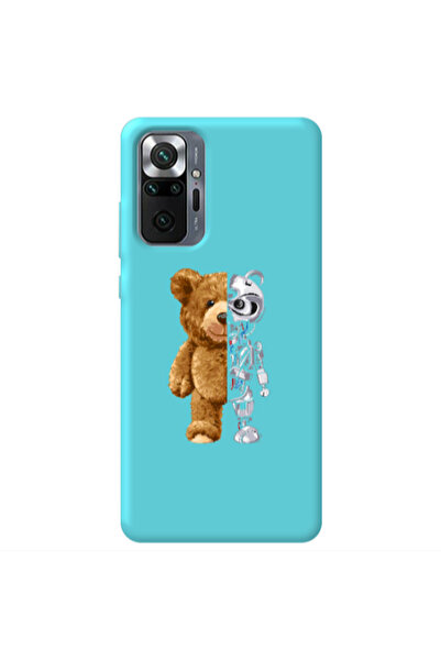 Other Xiaomi Redmi Note 10 Pro 4G Glacier Turquoise Colored Silicone TPU Θήκη