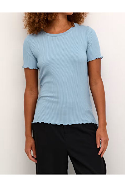 Evendi T-Shirt - Μπλε - Χαλαρή εφαρμογή