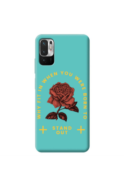 Other Xiaomi Redmi Note 10 Pro 5G Stand out Turquoise Colored Silicone TPU Θήκη