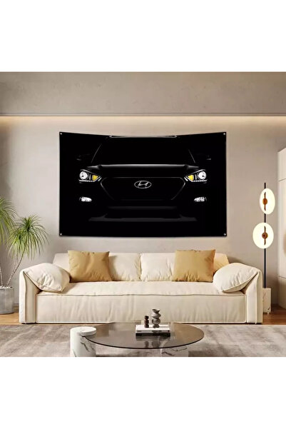 OEM Σημαία διακοσμητική Hyundai N flag Decor 60x90cm