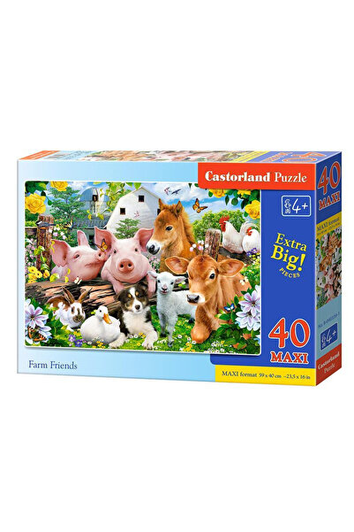 Castorland Puzzle 40 piese MAXI Farm Friends 40339