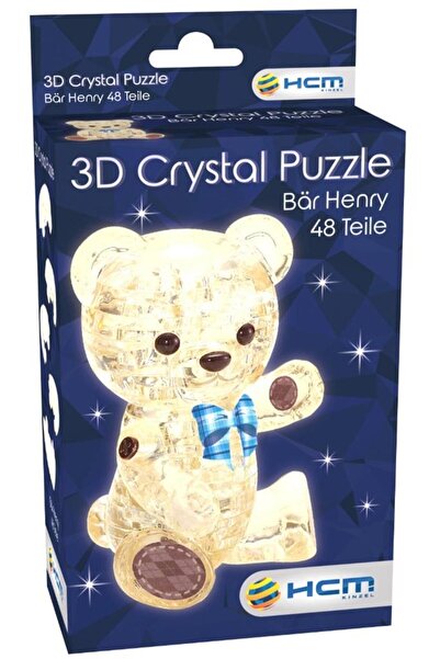 Bard Centrum Gier Puzzle 3D Ursul brun Henry, Bard Centrum Gier, 48 piese