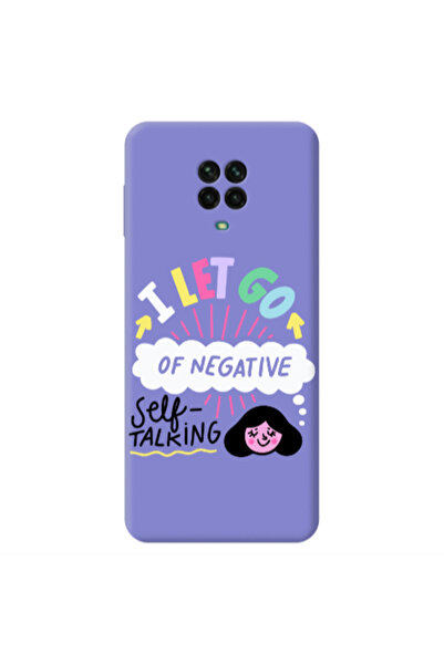 Other Xiaomi Redmi Note 9 Pro Let go Self talking Purple Colored Silicone TPU...
