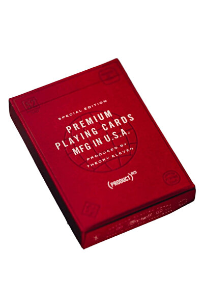 Theory11 Karti de joc Theory 11 (PRODUCT)RED, editie limitata, multicolor