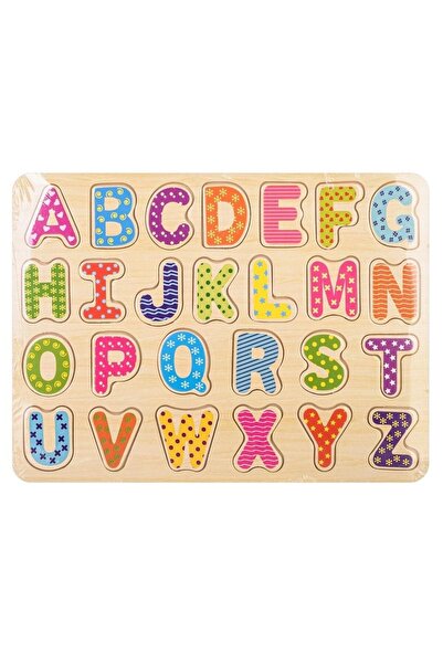 Daffi Puzzle alfabet, Daffi, Lemn, Multicolor