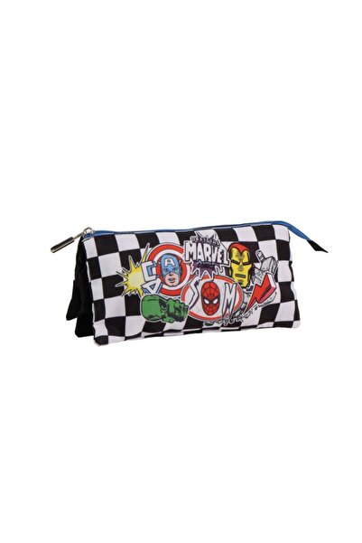 MC Micostore Cerda Avengers pencil case, 1 zipper, 3 compartments, 22.5x11.5x...